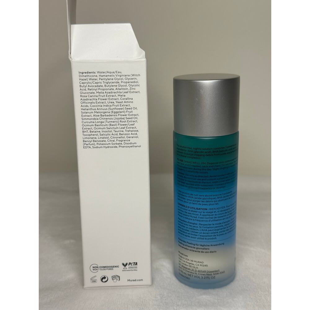 Murad AHA/BHA/Retinoid Daily Clarifying Peel 3.2 fl oz - Picture 4 of 4